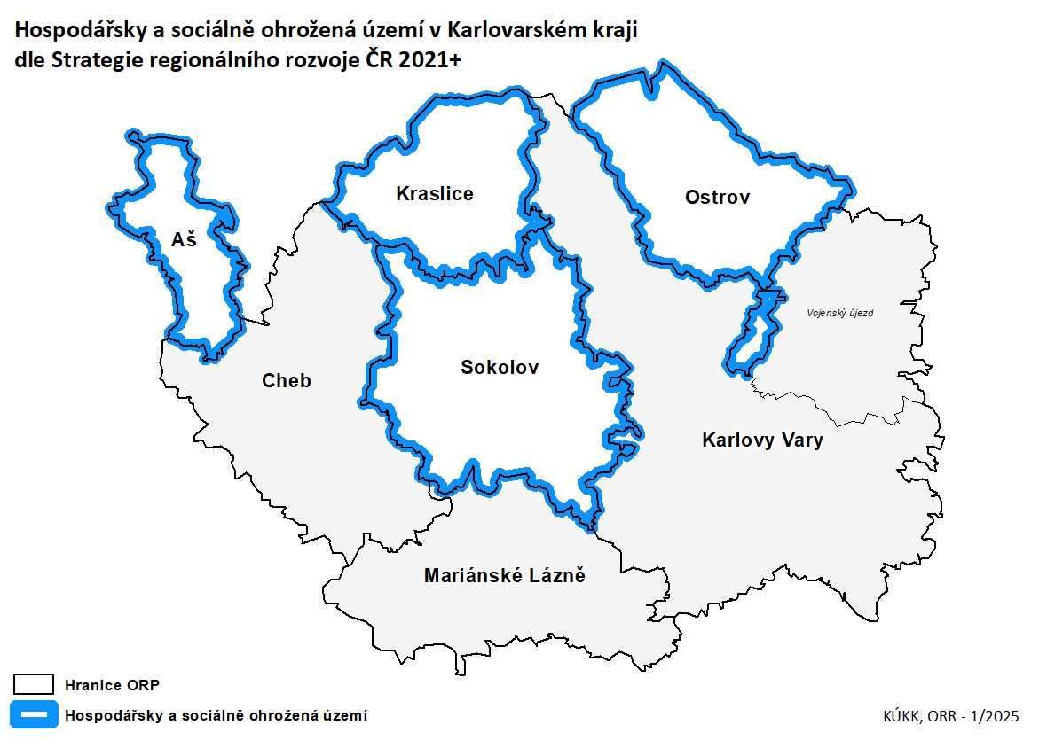 Hospodářsky a sociálně ohrožená území